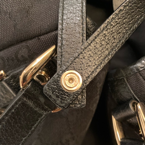 Authentic Gucci GG Canvas Abbey Tote black - Picture 4 of 11